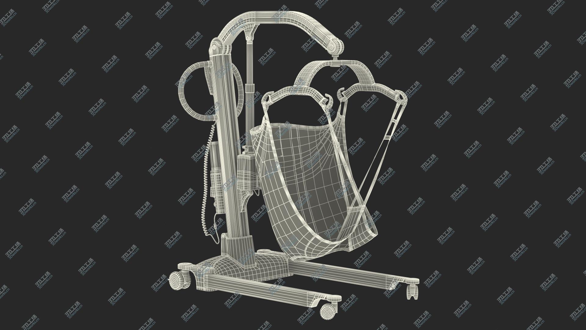 images/goods_img/202104094/Patient Lift with Sling Rigged 3D/4.jpg